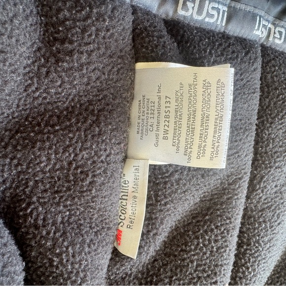 Kids Ski Clothing, Gutsi Jacket and Pants, Size 10y, Green, Black and Mustard - Picture 6 of 10